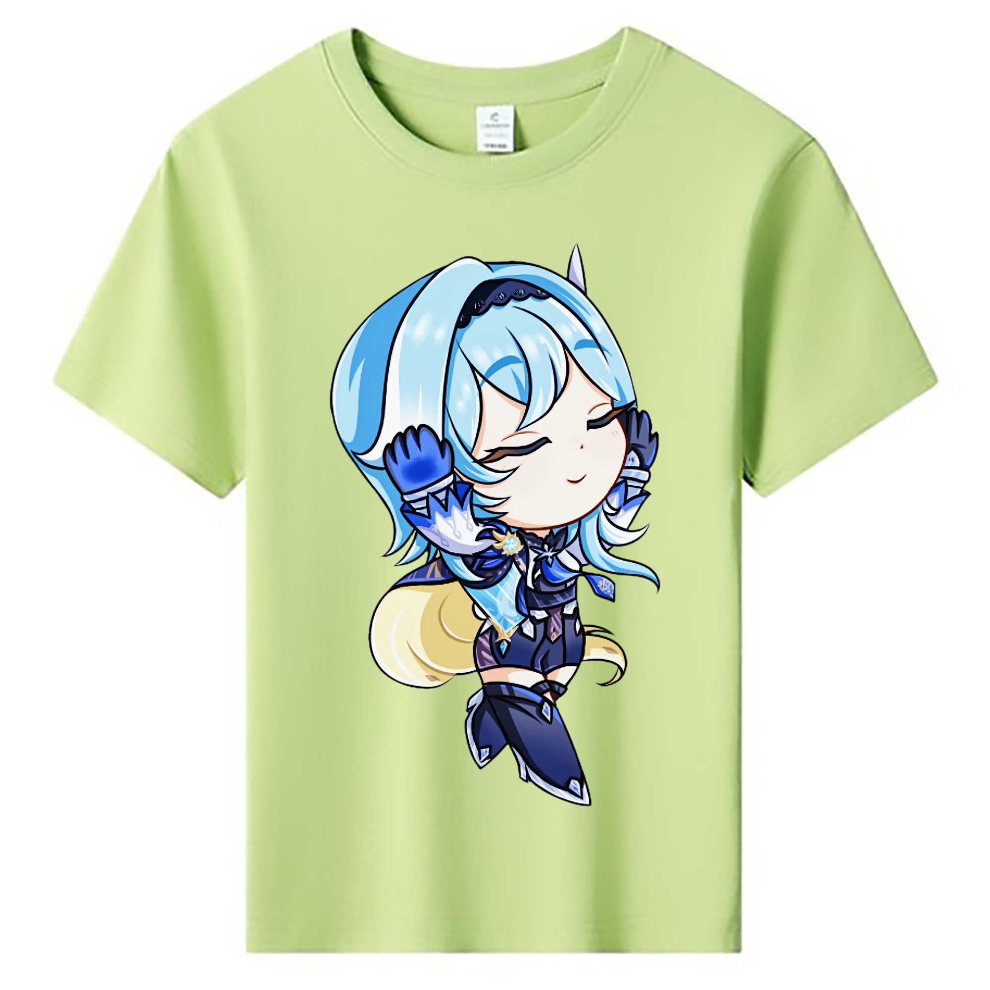げんし神 优菈 ゆうら genshin Yūra 綿100％キッズTシャツ（フロントプリント）